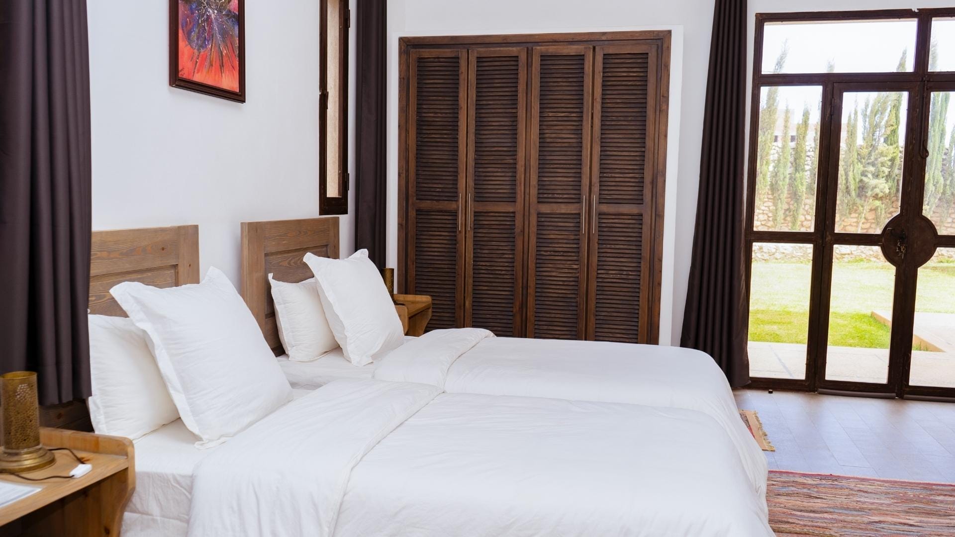 Chambre Triple avec Terrasse